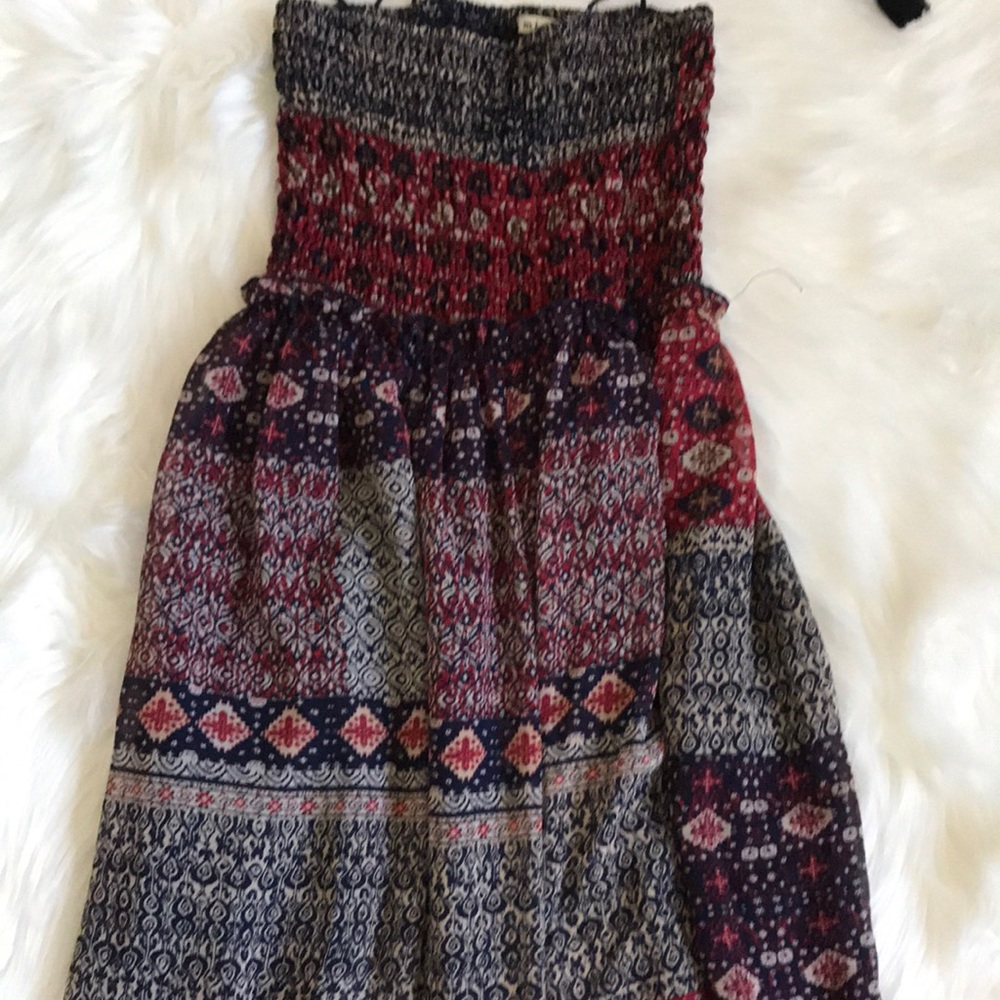 Maxi dress (red white and blue)